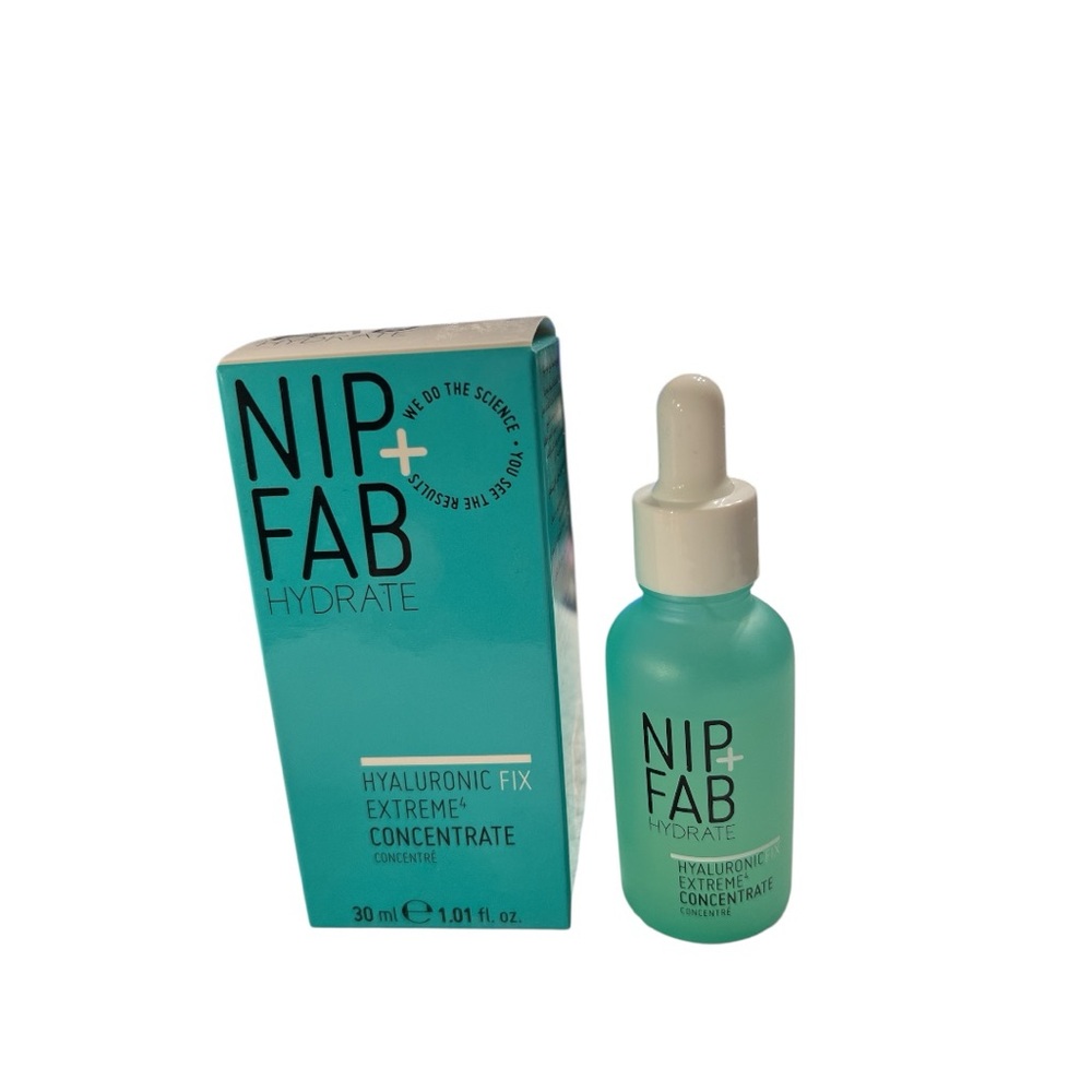 New in Box NIP+FAB Hydrate Hyaluronic Fix Extreme4 Concentrate Serum 30ml
